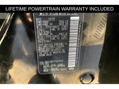 2023 INFINITI QX80 Sensory