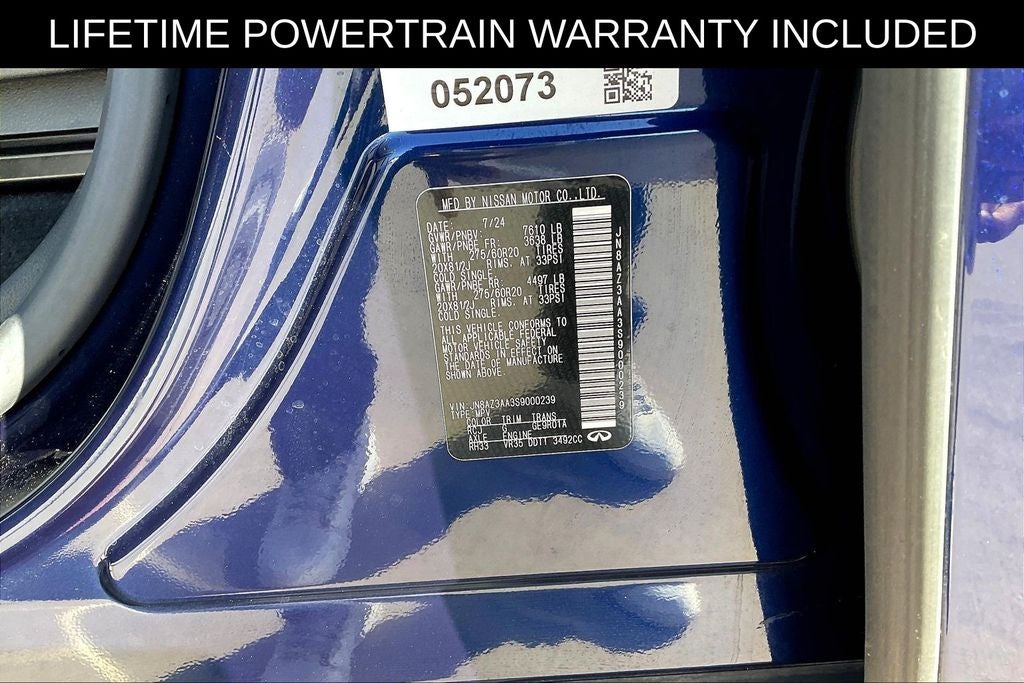 2025 INFINITI QX80 PURE