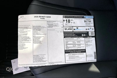 2026 INFINITI QX80 PURE