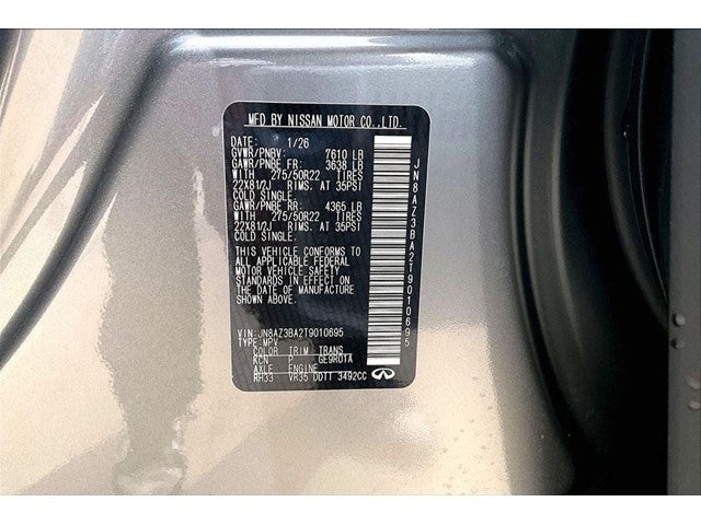 2026 INFINITI QX80 LUXE