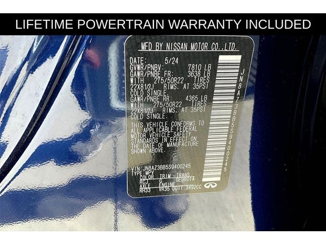 2025 INFINITI QX80 LUXE