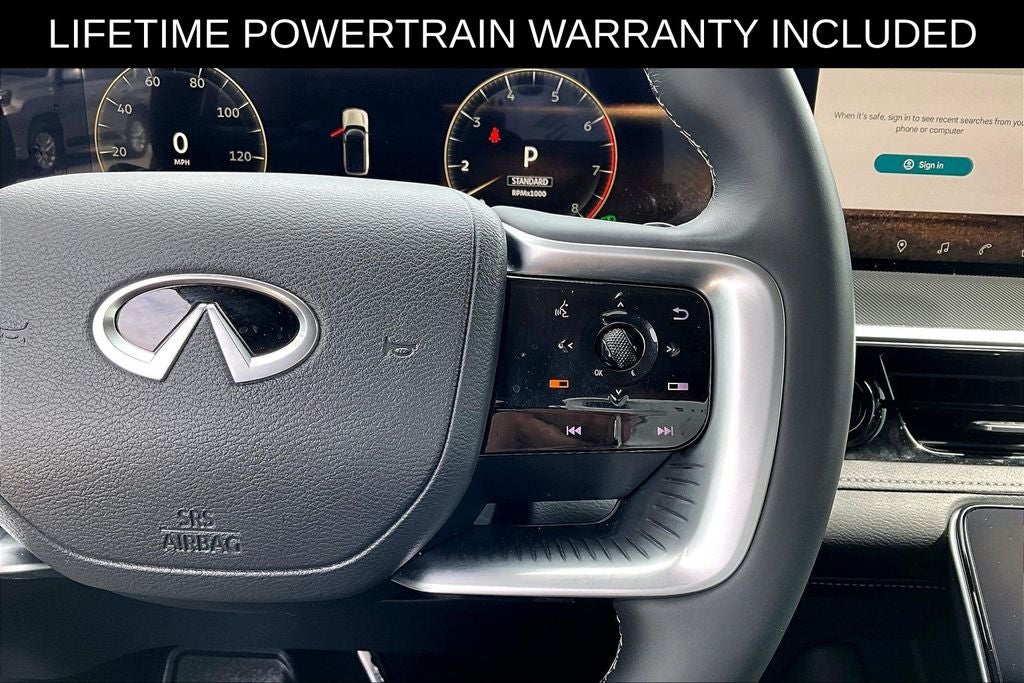 2025 INFINITI QX80 LUXE