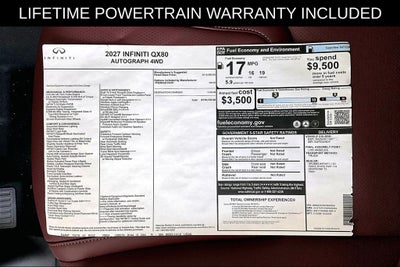 2027 INFINITI QX80 AUTOGRAPH