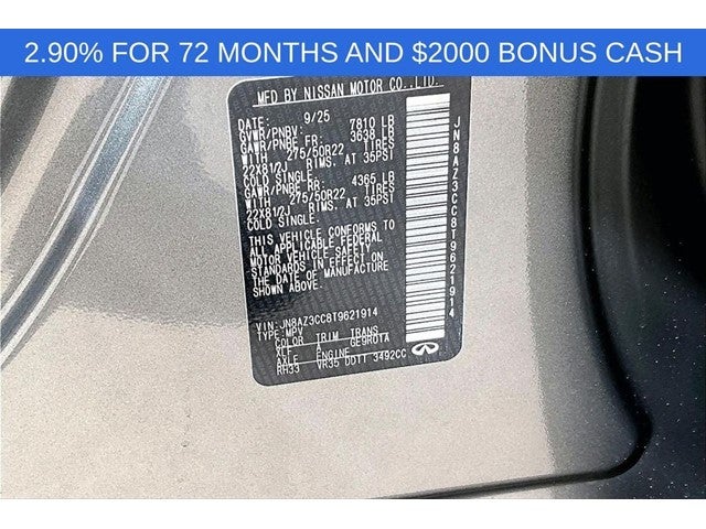 2026 INFINITI QX80 AUTOGRAPH