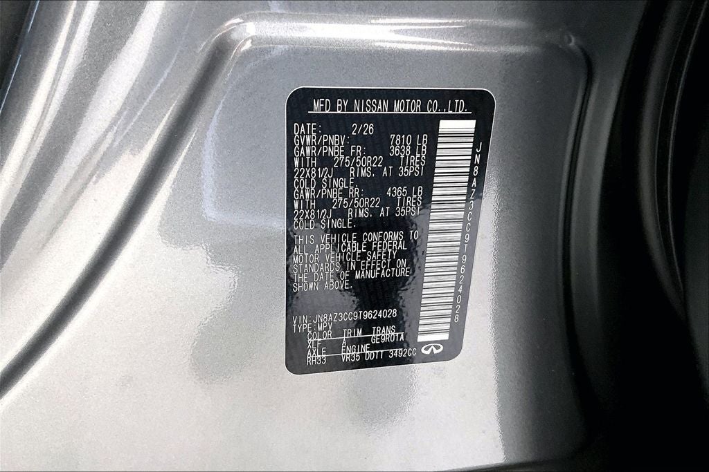 2026 INFINITI QX80 AUTOGRAPH