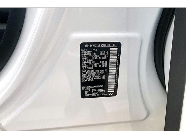 2026 INFINITI QX80 AUTOGRAPH