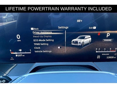 2025 INFINITI QX80 SENSORY