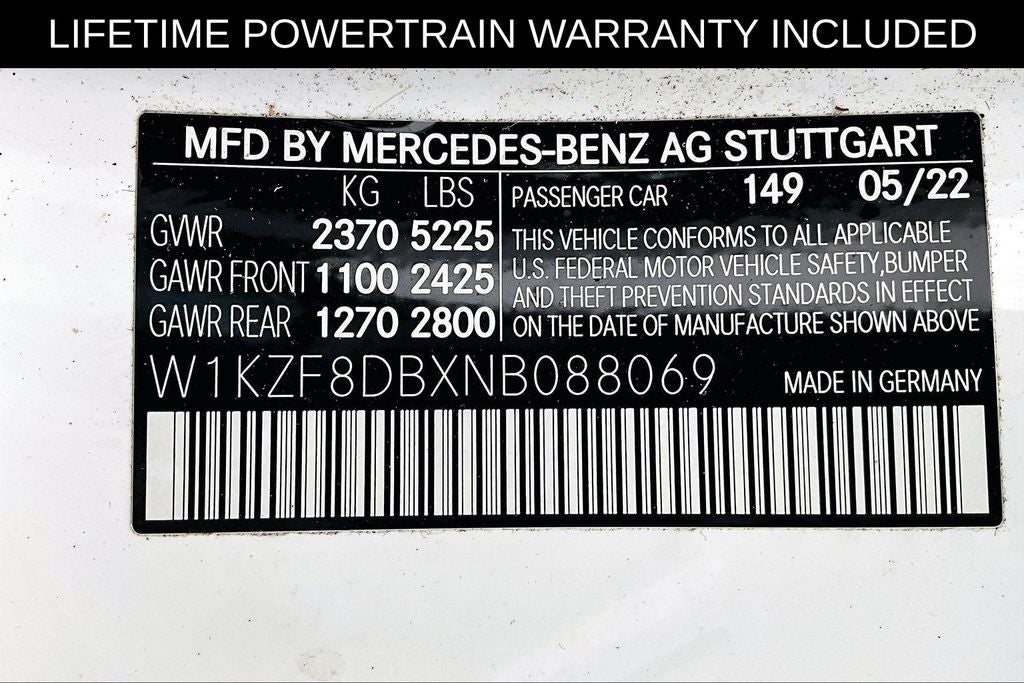 2022 Mercedes-Benz E-Class E 350