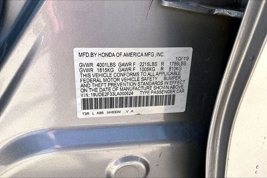 2020 Acura ILX Base