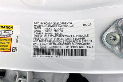2026 Acura Integra A-Spec Tech Package
