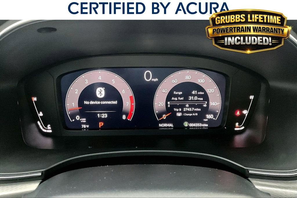 2026 Acura Integra A-Spec Tech Package