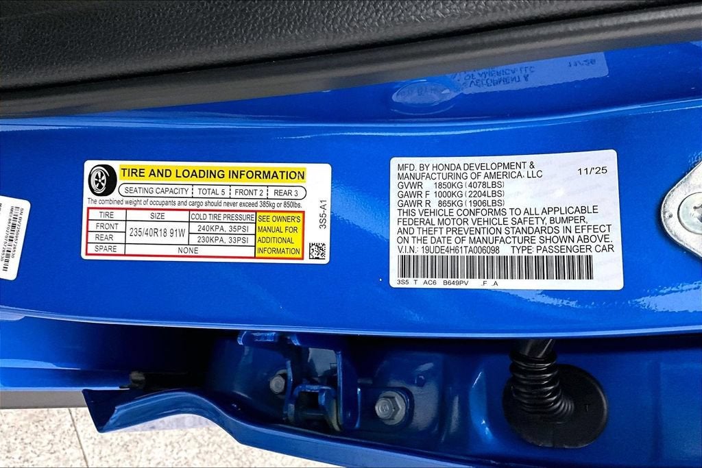 2026 Acura Integra A-Spec Tech Package