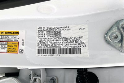 2024 Acura Integra A-Spec Tech Package