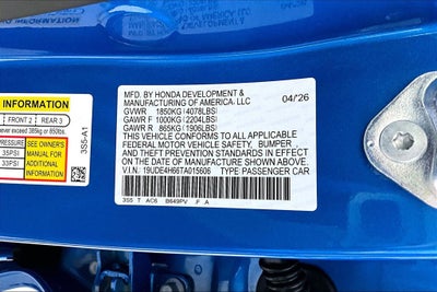 2026 Acura Integra A-Spec Tech Package