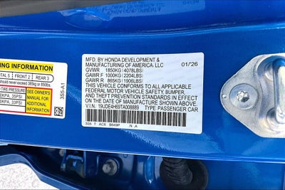 2026 Acura Integra A-Spec Tech Package