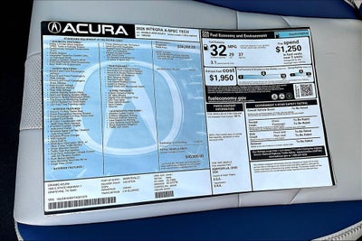 2026 Acura Integra A-Spec Tech Package