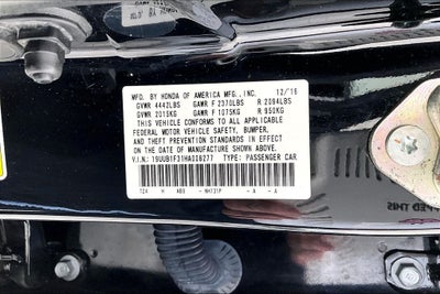 2017 Acura TLX 2.4L Base