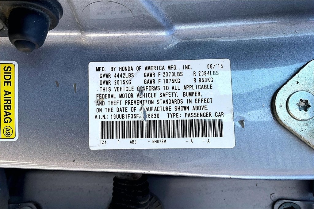 2015 Acura TLX Base