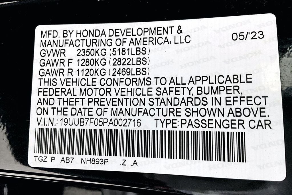 2023 Acura TLX Type S SH-AWD