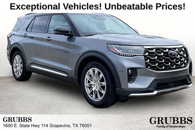 2025 Ford Explorer Platinum
