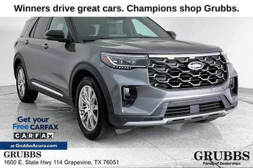 2025 Ford Explorer Platinum