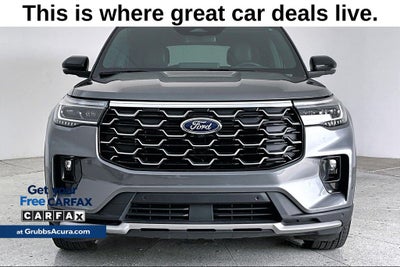 2025 Ford Explorer Platinum