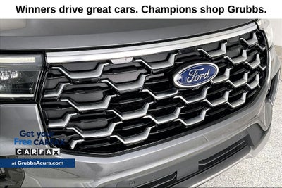 2025 Ford Explorer Platinum