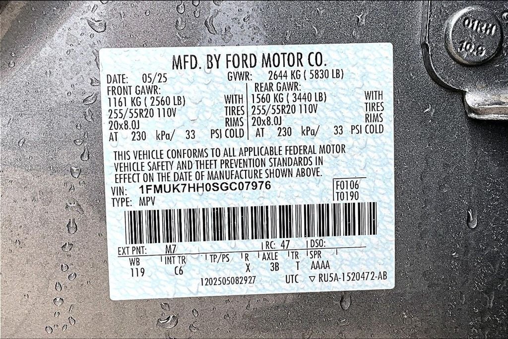 2025 Ford Explorer Platinum