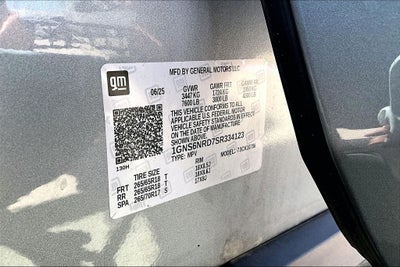 2025 Chevrolet Tahoe LT