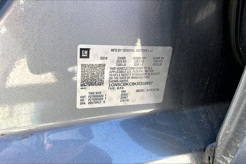 2019 Chevrolet Tahoe LT