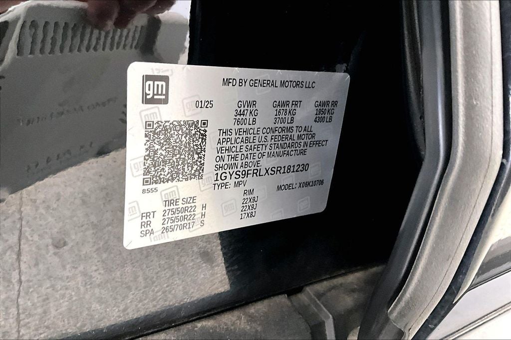 2025 Cadillac Escalade Sport