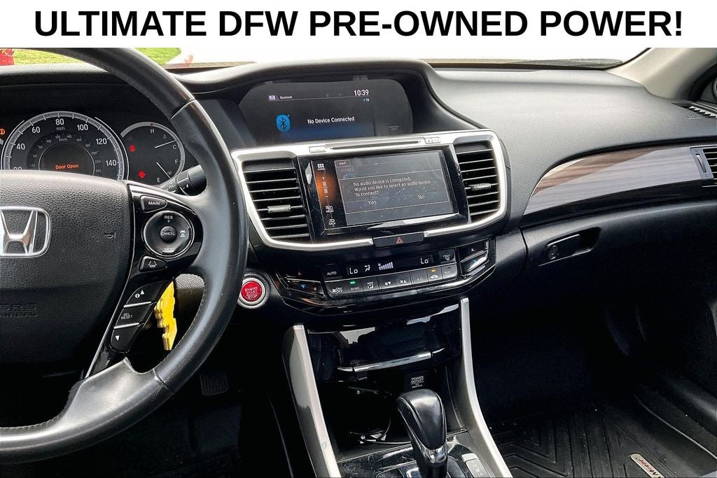 2016 Honda Accord EX-L w/Navigation and Honda Sensing