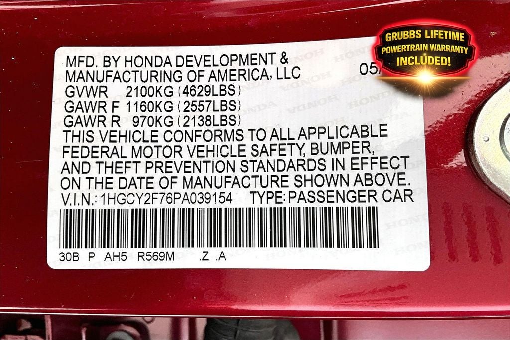 2023 Honda Accord Hybrid Sport-L