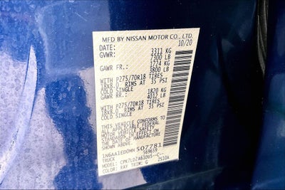 2021 Nissan Titan PRO-4X