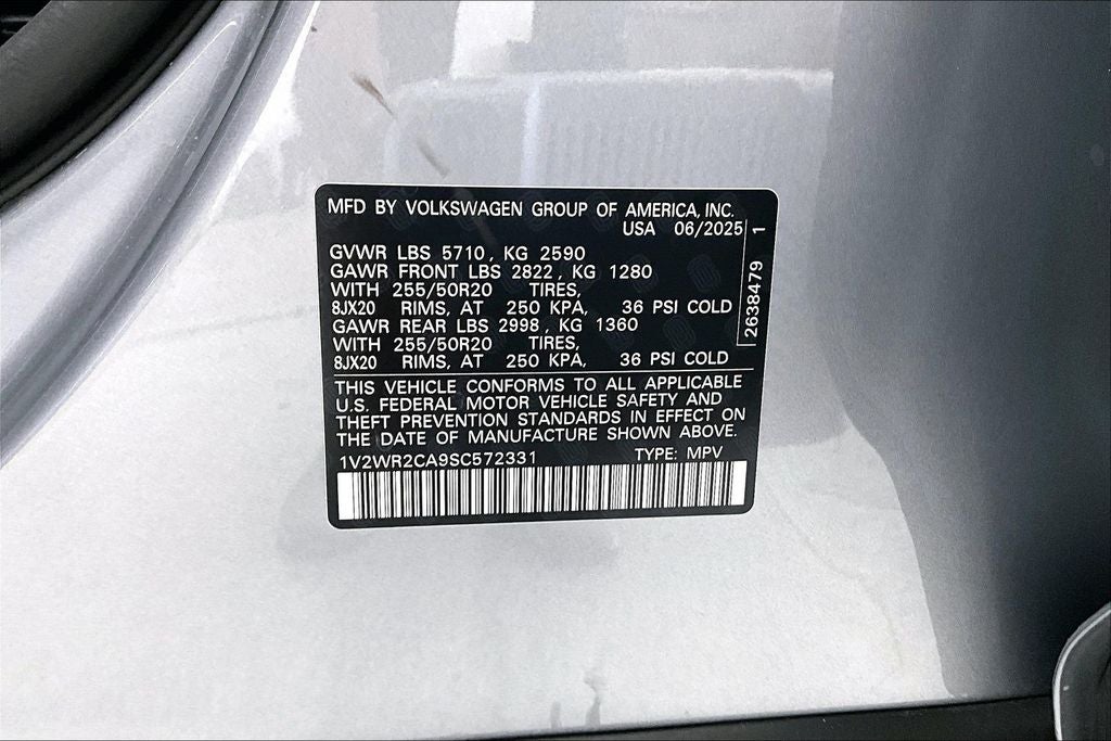 2025 Volkswagen Atlas 2.0T SE w/Technology