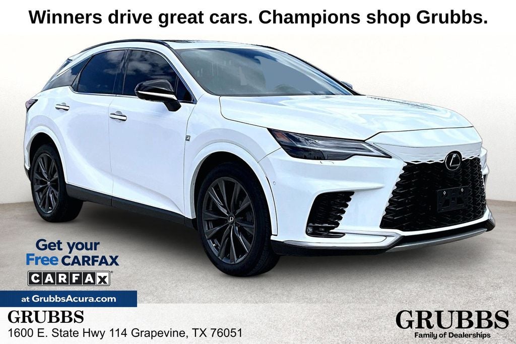 2024 Lexus RX 350 F Sport Handling