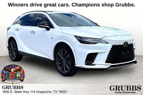 2024 Lexus RX 350 F Sport Handling
