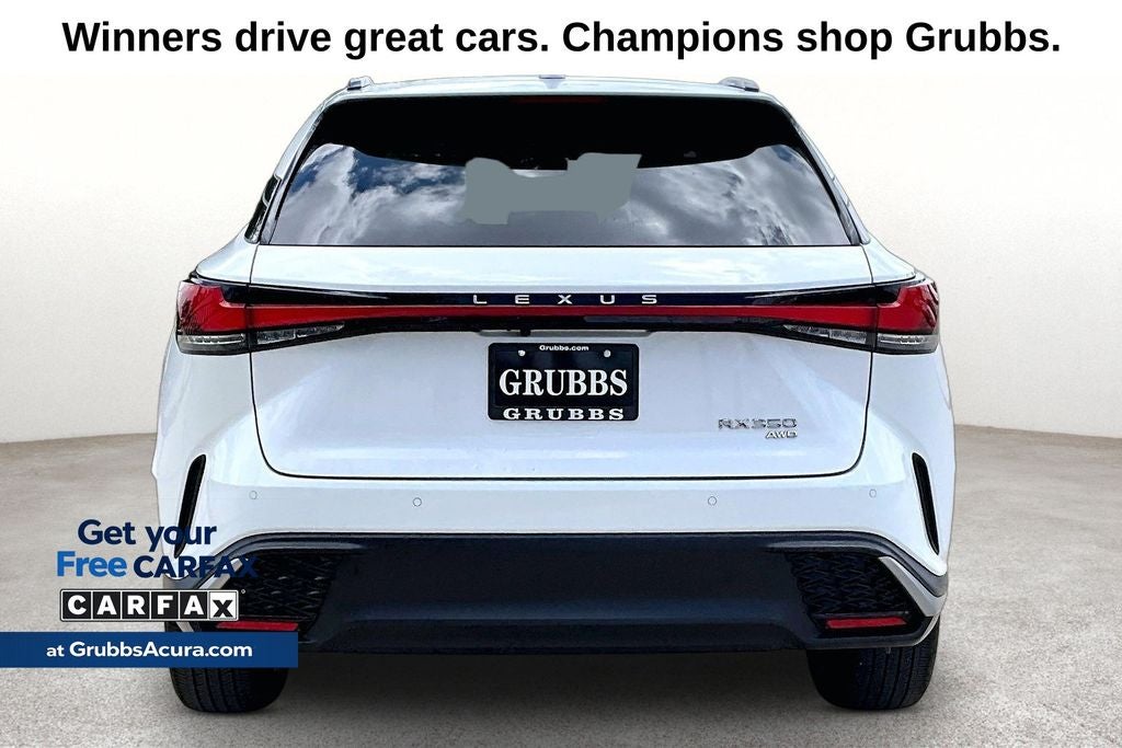 2024 Lexus RX 350 F Sport Handling
