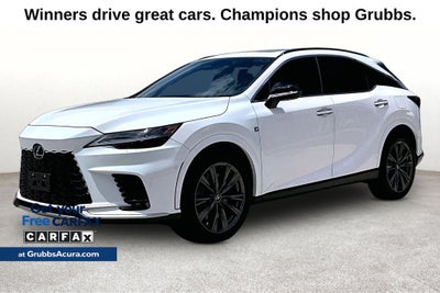 2024 Lexus RX 350 F Sport Handling