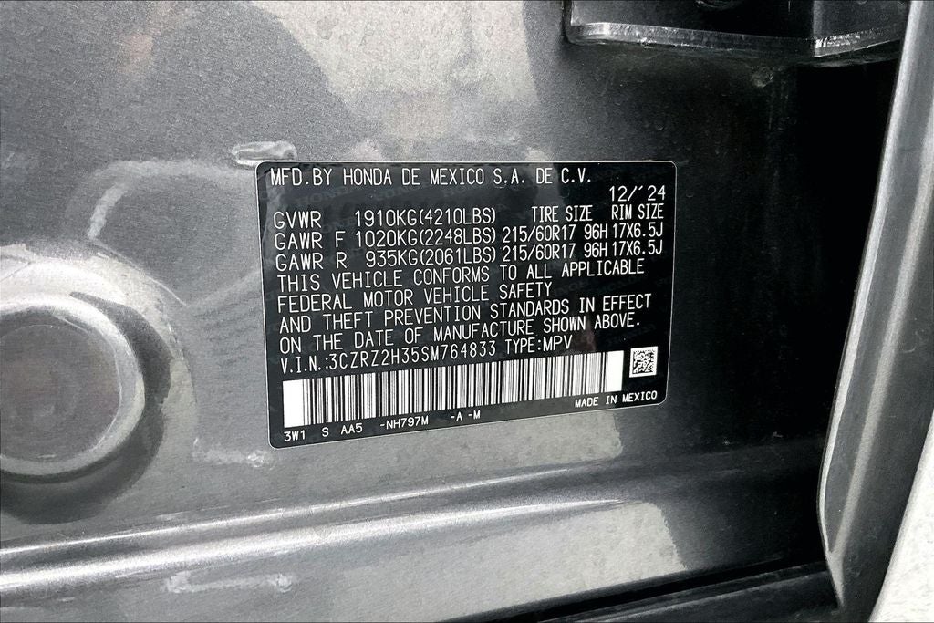 2025 Honda HR-V LX
