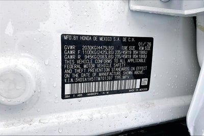 2026 Acura ADX A-Spec Package