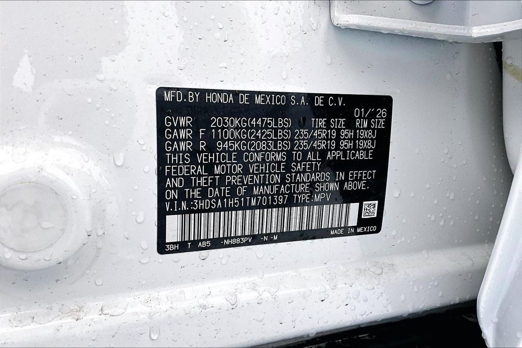 2026 Acura ADX A-Spec Package