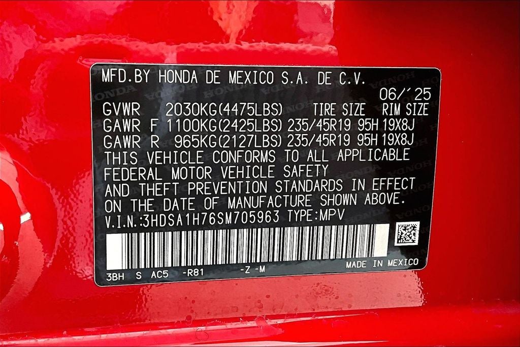 2025 Acura ADX A-Spec Advance Package