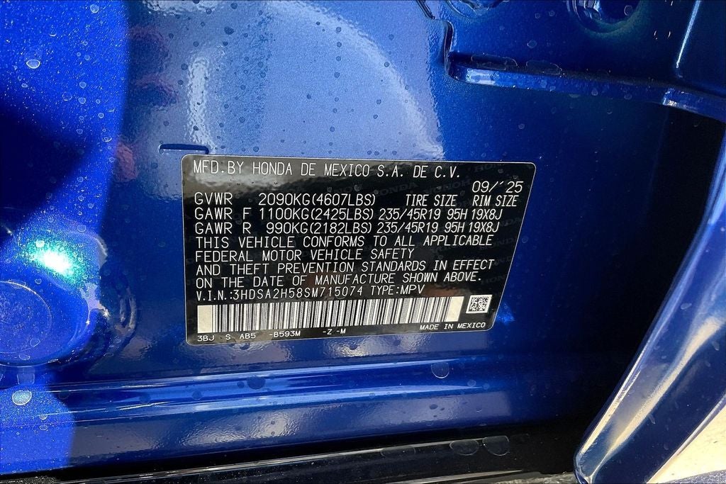 2025 Acura ADX A-Spec Package