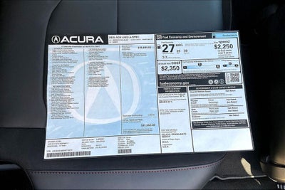 2025 Acura ADX A-Spec Package