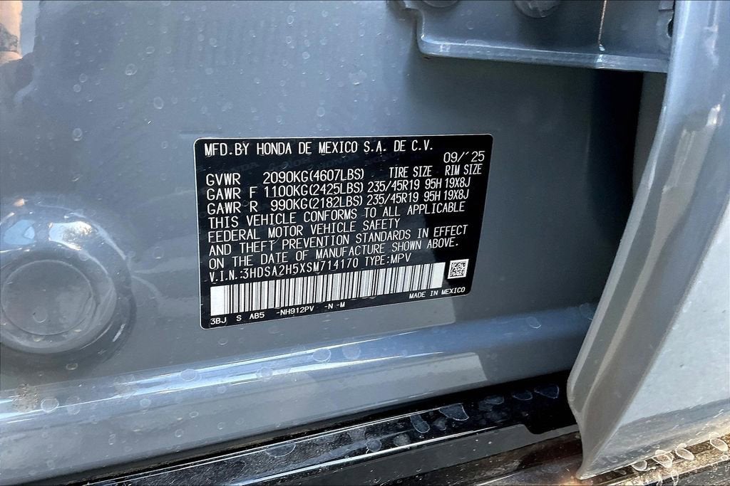 2025 Acura ADX A-Spec Package