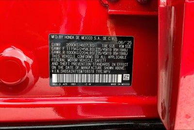 2025 Acura ADX A-Spec Advance Package