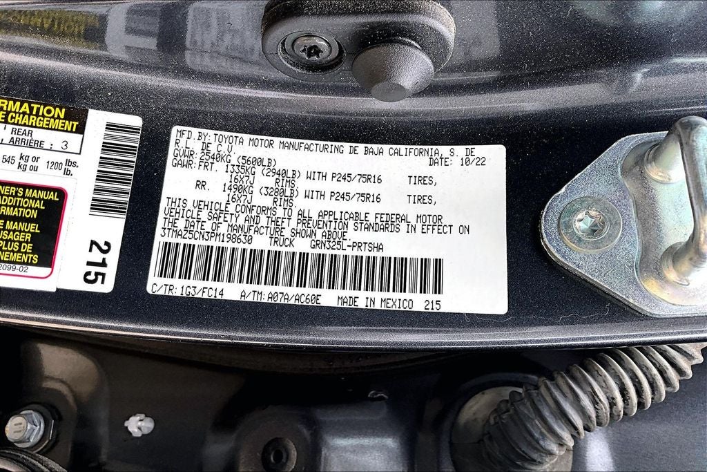 2023 Toyota Tacoma SR5 V6