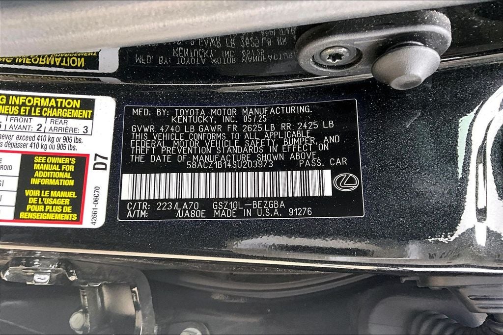 2025 Lexus ES 350