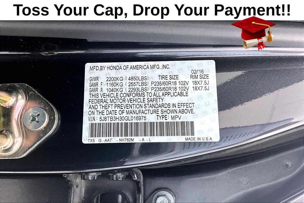 2016 Acura RDX Base